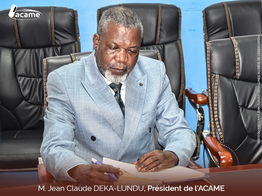 Visite du Président Jean Claude DEKA-LUNDU au siège de l’Association