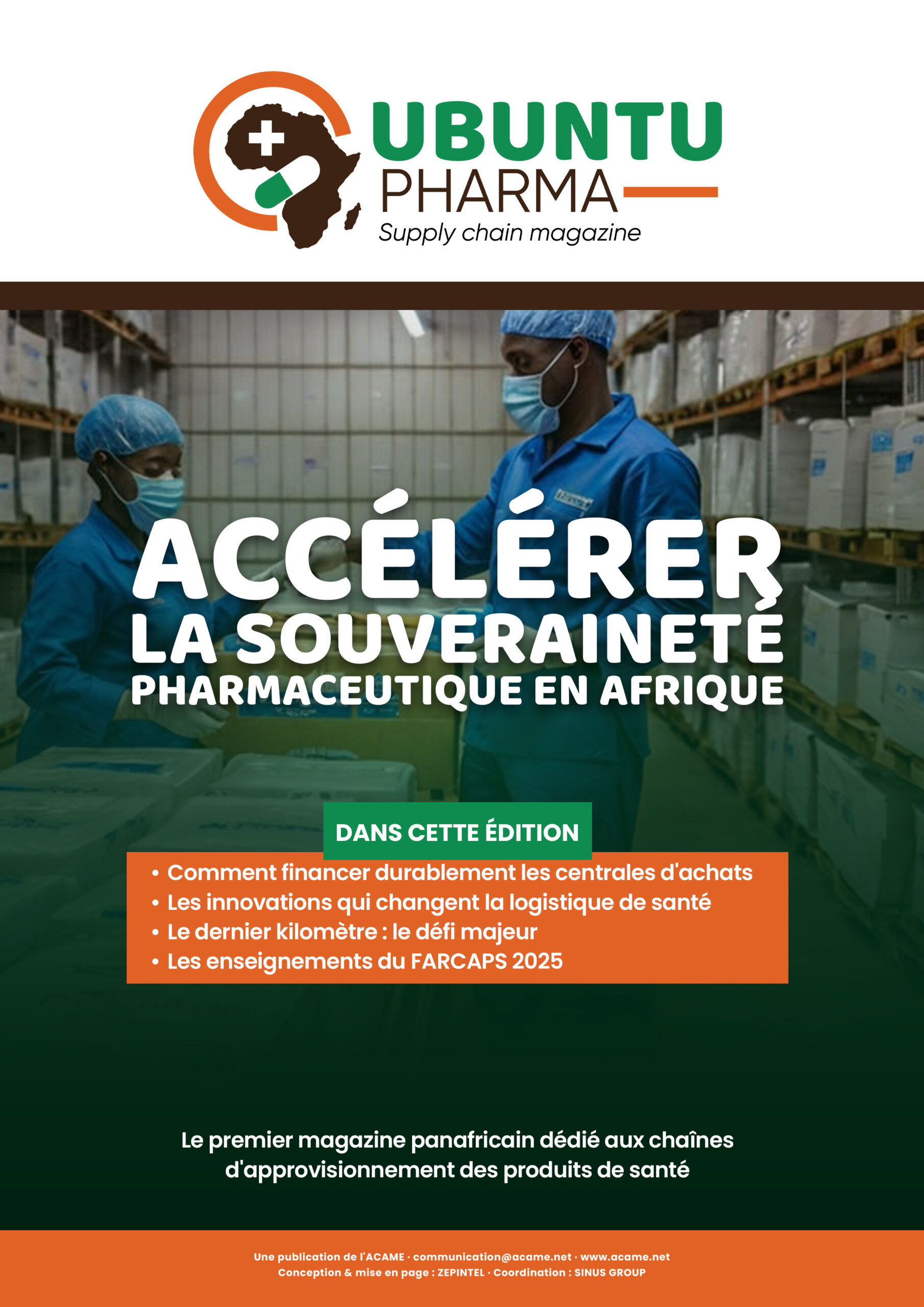 Couverture magazine ACAME